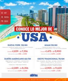 Conoce lo mejor de USA 